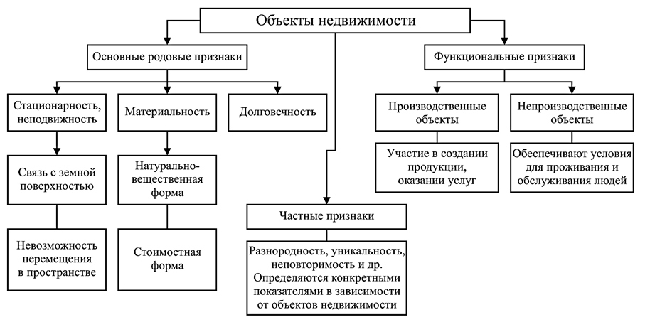 Графическая схема объекта недвижимости включает в себя