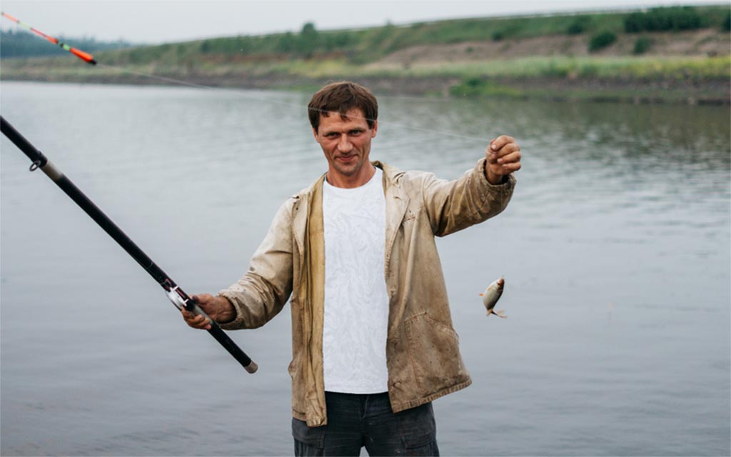 Фото мужчин с рыбой в руках