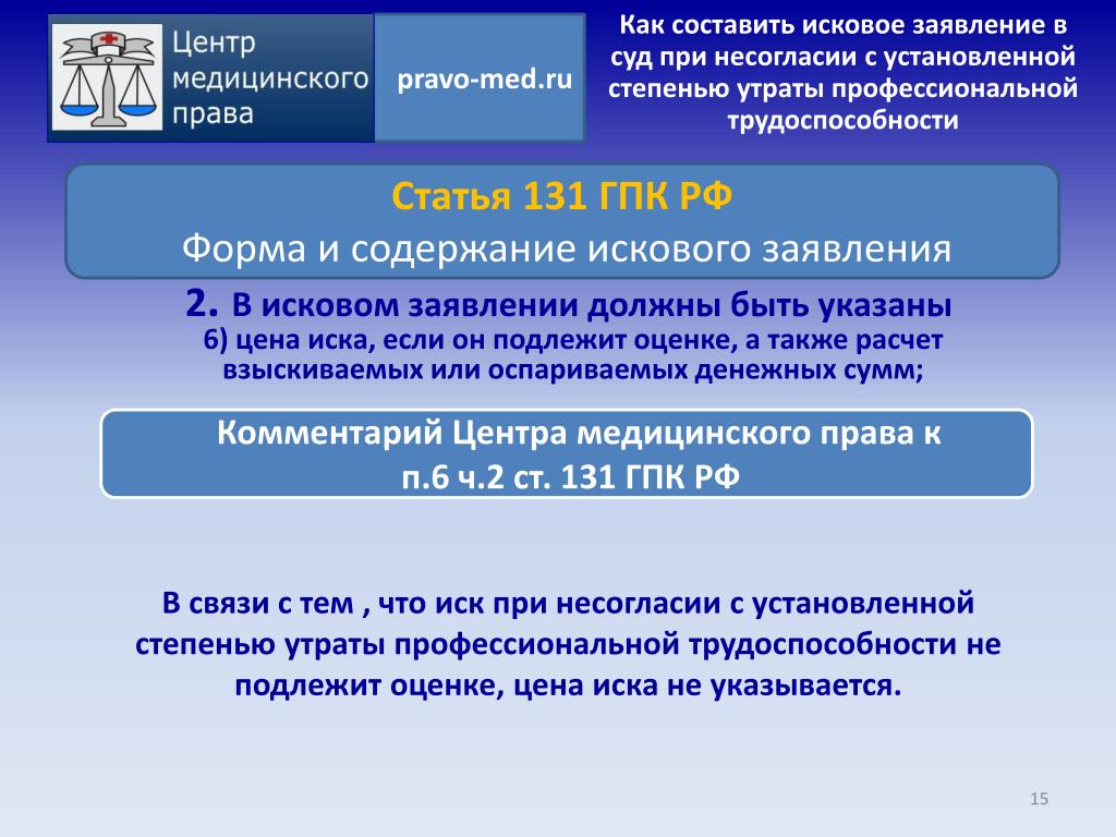 Иски не подлежащие оценке это. Статья 246. Содержание иска.