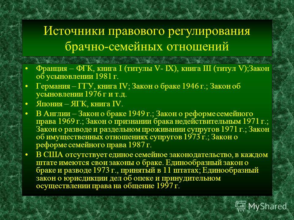 Необходимость законов. Правовое регулирование семейных отношений. Регулирование брачно-семейных отношений. Правовое регулирование семейно-брачных отношений. Источник брачно семейного права.