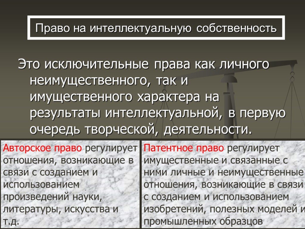 Личные неимущественные права авторов изобретений полезных моделей и промышленных образцов