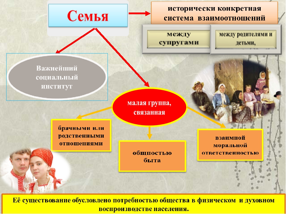 Семейные правоотношения презентация 9 класс обществознание боголюбов