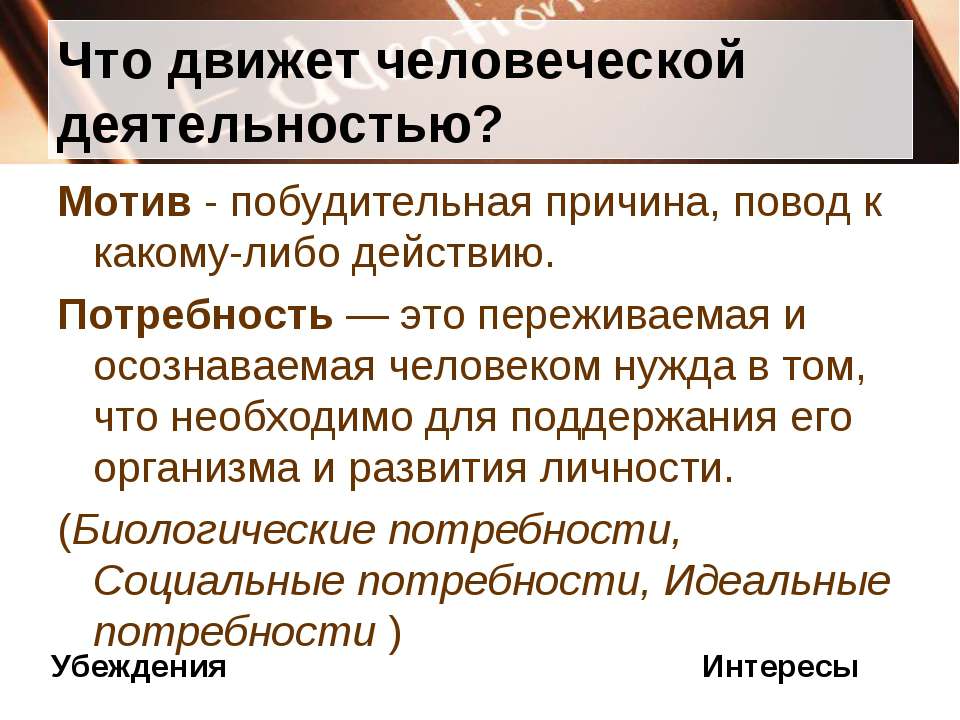 Наличие человека