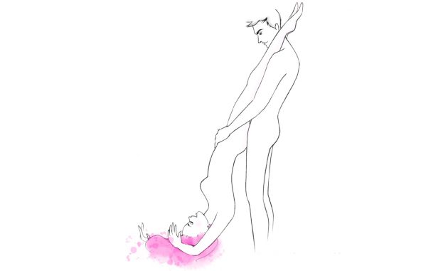 Необычные секс-позы: женщина вверх ногами
