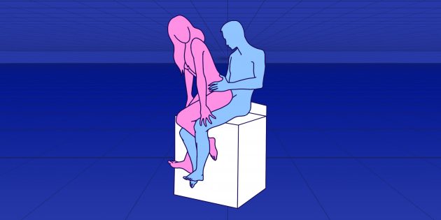 Секс на стуле: классическая поза