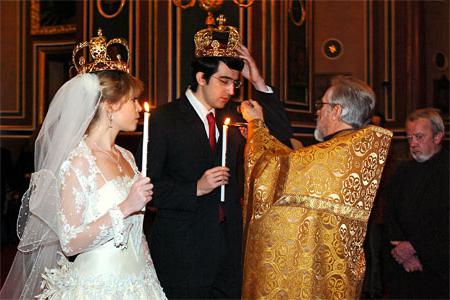 церемония венчания