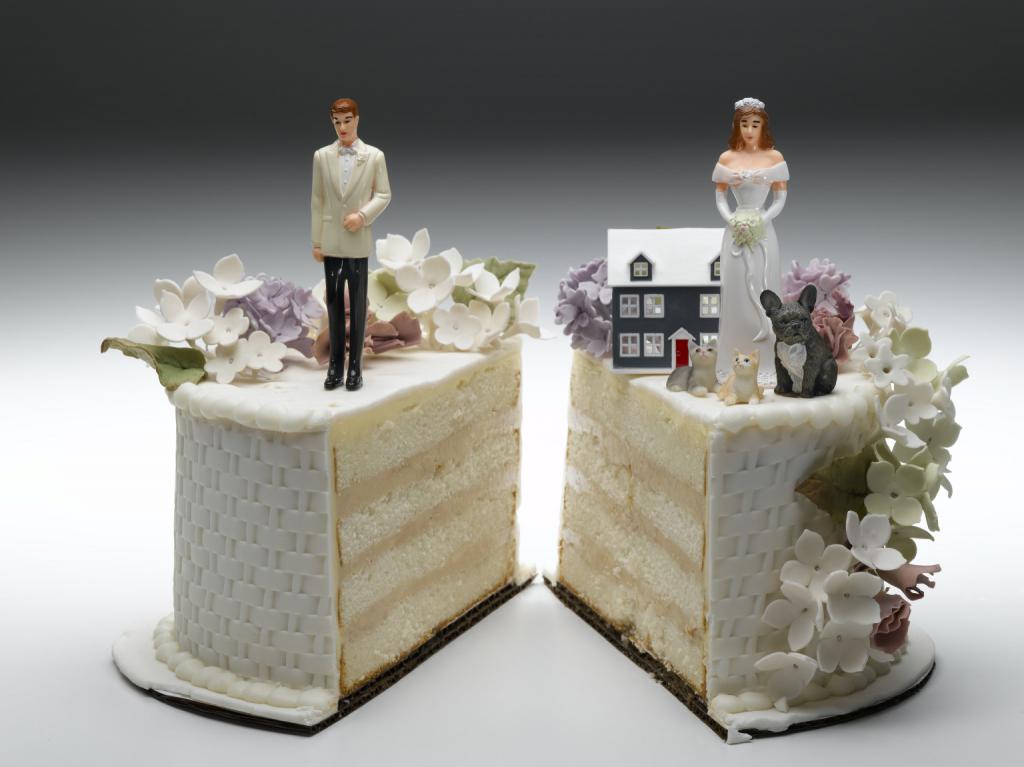 муж и жена разводятся