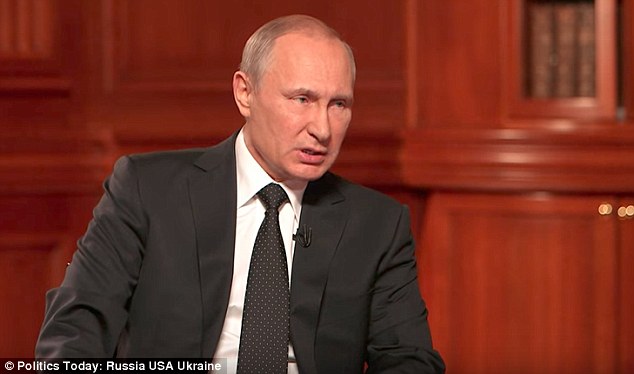 Vladimir Putin has warned that he can 