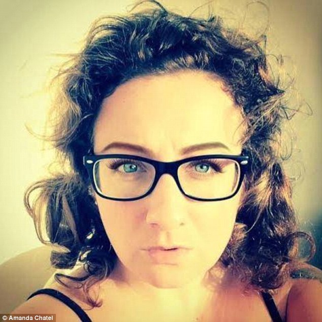 Woman scorned: Amanda Chatel, 35, discovered that her French husband, 48, had been cheating on her with a 20-year-old woman, and decided to respond by mailing him a box of horse feces