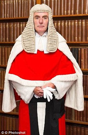 Social workers let a mother raise her young son as a girl because they were in thrall to ‘transgender equality’. Pictured, Mr Justice Hayden