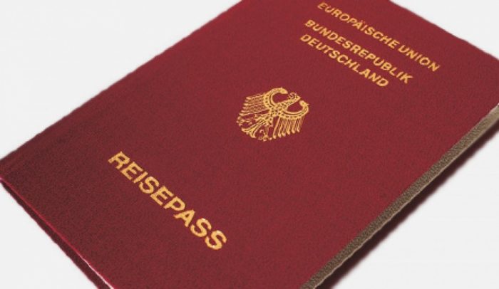 Биометрический паспорт Германии