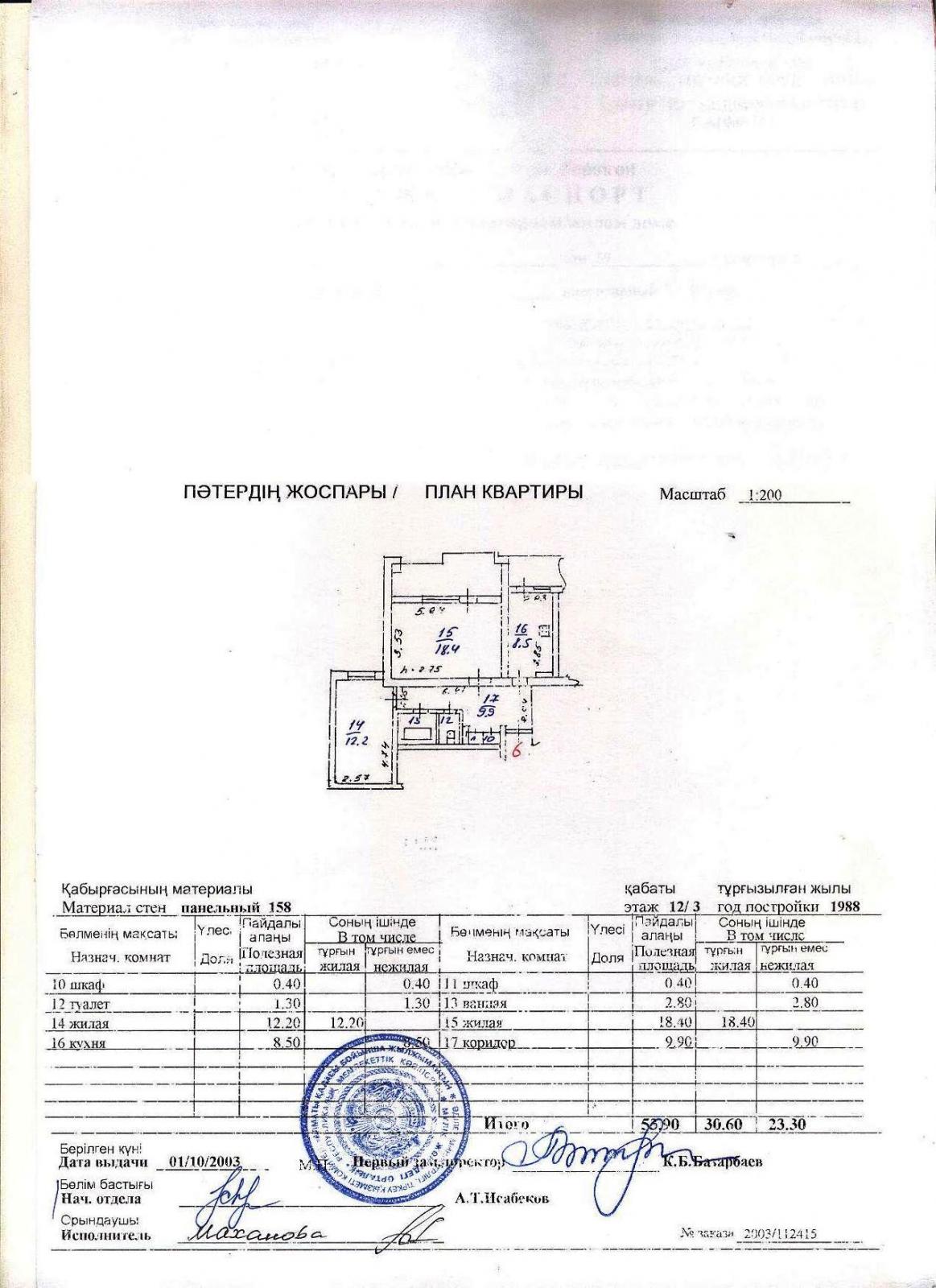 Техпаспорт на квартиру. Технический паспорт жилого помещения.